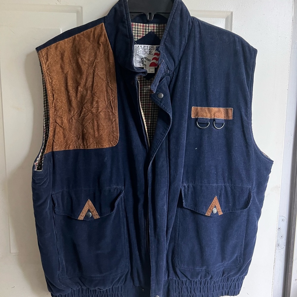 Eagles Ridge Men’s Coat/Vest  size XL